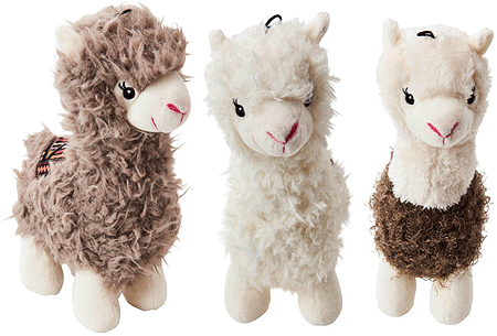 Ethical Pet Yo Llama Plush Dog Toy Heritage Animal Health