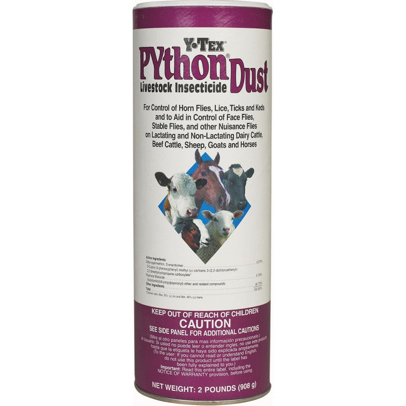Python Dust 2 lb. Shaker Heritage Animal Health
