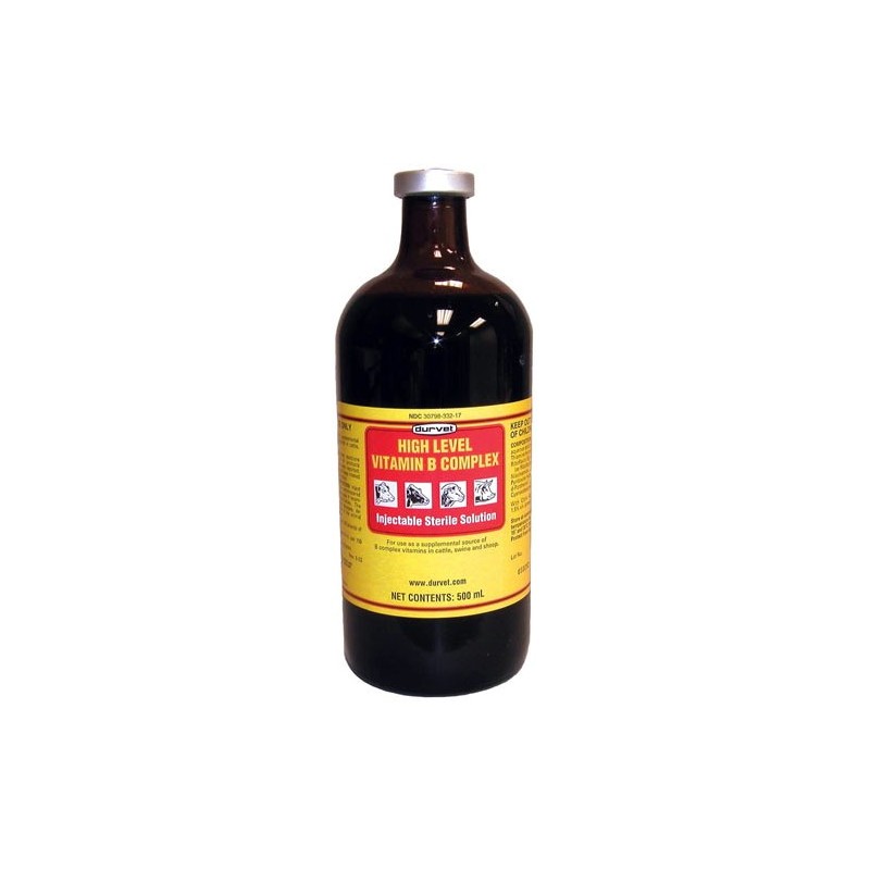 High Level Vitamin B Complex 500ml Heritage Animal Health