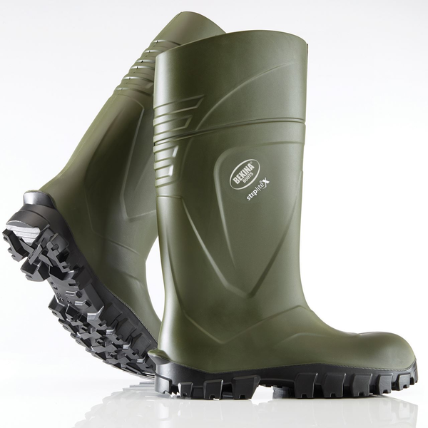 Steplite X Regular Toed Green Boot: Size 14