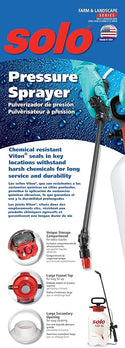 Solo 430 Series Sprayer :  4 Gal