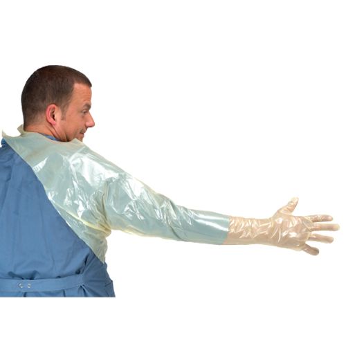 shoulder length veterinary obstetric sleeve