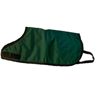 Calf Jacket  Amish Made Green   Velcro Front : Holstein