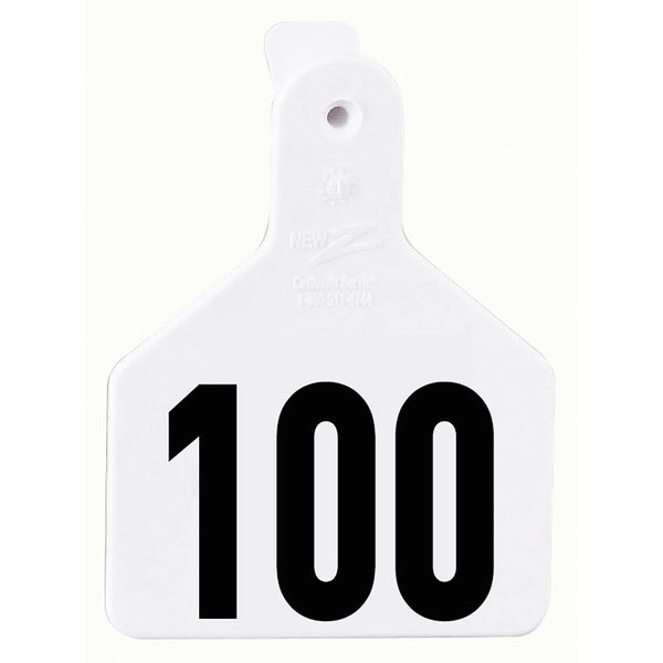 Z Tag Pink No Snag Calf ID Numbered Tags 76 - 100 : Pack of 25