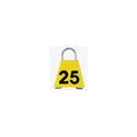 Bock's Dewlap Boc-Loc Brisket Cattle Tag Numbered (1-3 Digits) : Yellow