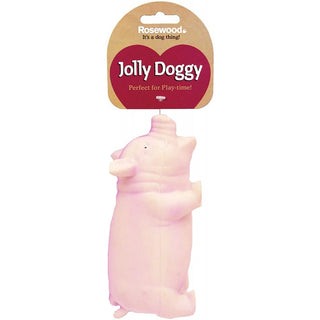 Rascal Grunting Pig Latex Dog Toy : 6"