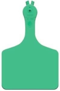 Allflex Global ATAG Feedlot Blank Light Green : 50ct