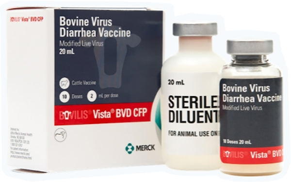 Merck Bovilis Vista BVD CFP 100ml: 10ds