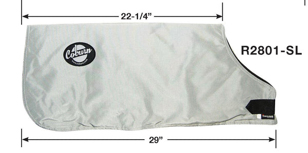 Calf Jacket Silver for Small Calf