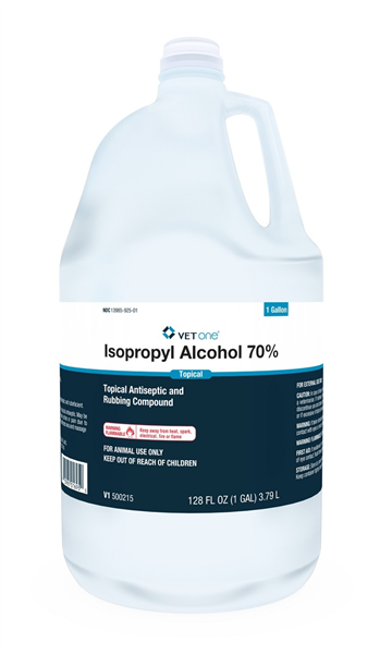 Vetone Isopropyl Alcohol 70% : Gallon