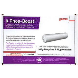 Solvet K Phos-Boost Boluses 230G : 12ct