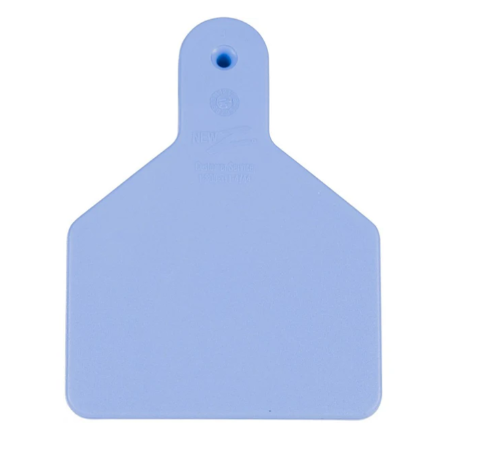 Z Tag No Snag Calf Tags: Blank- Pack of 100 Blue