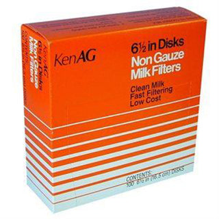 KenAg 6.5 in Non Gauze Filter Disks : 15 x 100ct