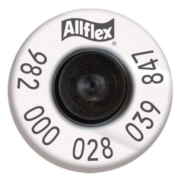 Allflex Global HDX Ultra EID Tamperproof White Tags : 20ct