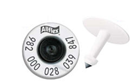 Allflex Global HDX Ultra EID Tamperproof White Tags : 1000ct