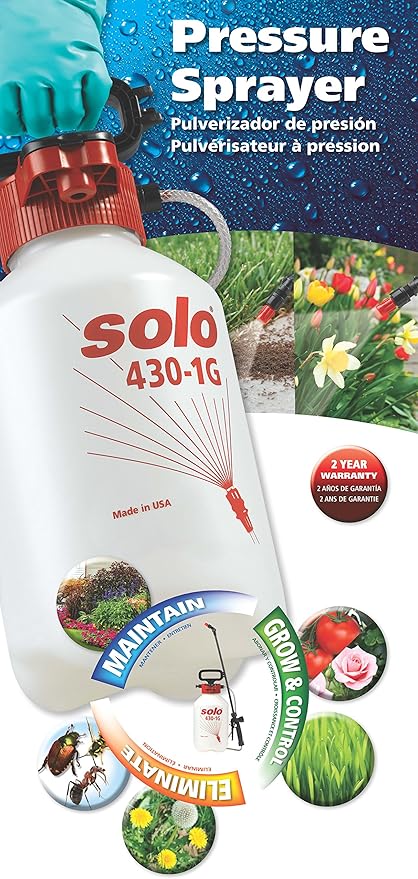 Solo 430 Series Sprayer :  4 Gal