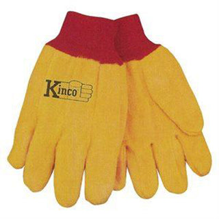 Kinco Yellow Fleece Gloves 814: Large