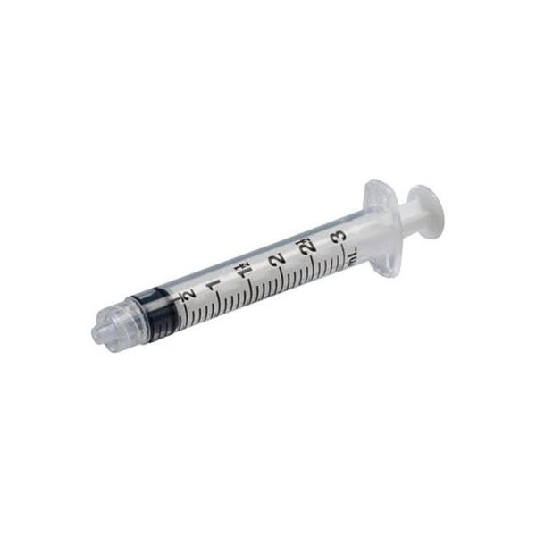 Monoject 3ml Luerlock Syringes w/ 20 Gauge x 3/4" Needles : 100ct