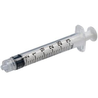Ideal Disposable 3ml Luer Lock Soft Pack Syringes : 100ct