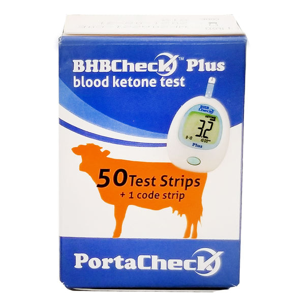 BHB Check Plus Blood Ketone Test Strips : 50ct