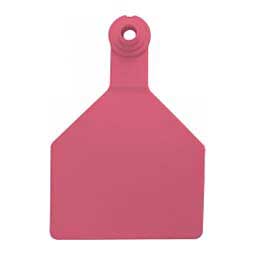 Z-Tag Stockman Cow Large 2 Piece Tags 25ct : Pink