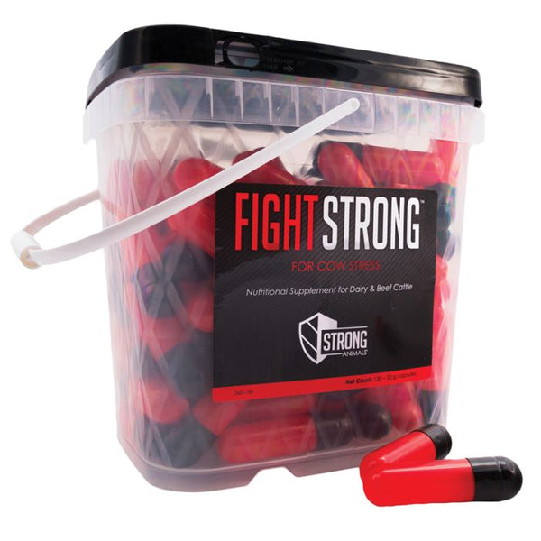 Fight Strong Cow Stress Capsules : 130ct