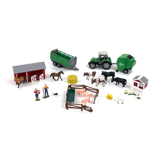 Big Country Toys Farm Playset 1:32 Scale : 30pc