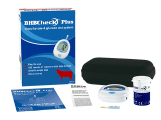 BHB Blood Check Starter Kit with 10ct Ketone Test Strips