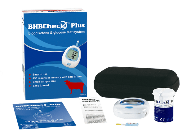 Bhb Lab Test BHB Blood Check Starter Kit with 10ct Ketone Test Strips | Heritage ...