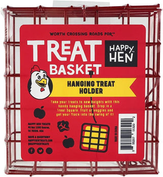 Happy Hen Treat Square Basket Holder