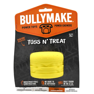 Bullymake Yellow Cheeseburger Toy