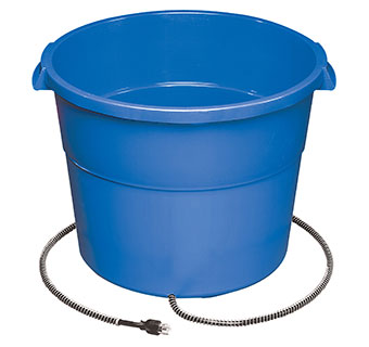 Heated Water Bucket : 16gal