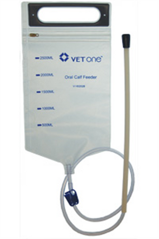 VetOne Oral Calf Feeder Flat Bag with Probe : 2.5LT