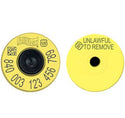 Allflex Global FDX EID 840 Yellow Tag : 20ct