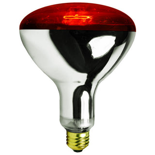 Satco Red Heat Lamp Bulb: 250 Watt