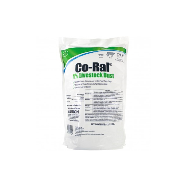 Co-Ral 1% Livestock Dust : 12.5lb