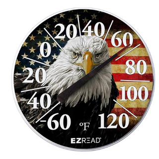 Thermometer Outdoor Garden : American Eagle 12.5