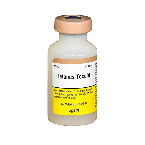 Zoetis Tetanus Toxoid Horse Sheep Swine Vaccine : 10ml