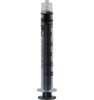 Pivetal 3ml Luer Lock Disposable Syringes : 100ct