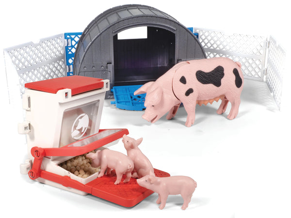 Big Country Toys Pig Hut Playset : 10ct