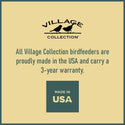 Wild Bird Feeder Barn : Holds 8lbs