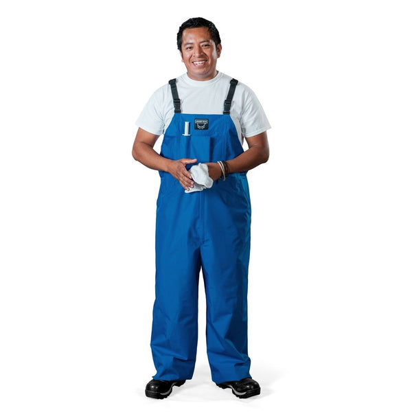 Udder Tech Waterproof Blue Bibbed Overalls : Small