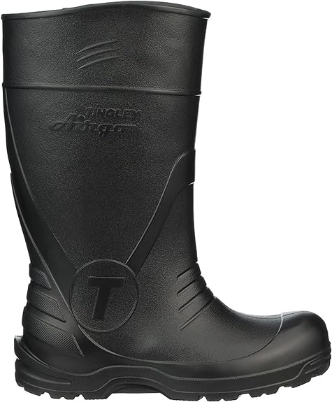 Tingley Airgo 21141 Plain Toe Eva Black Knee Boots 15": Men Size 8 or Women Size 10