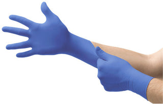 High Five Cobalt Blue Nitrile Powder Free Small Gloves : 100ct