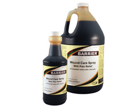 Barrier Wound Spray w/ Pain Relief : Gal