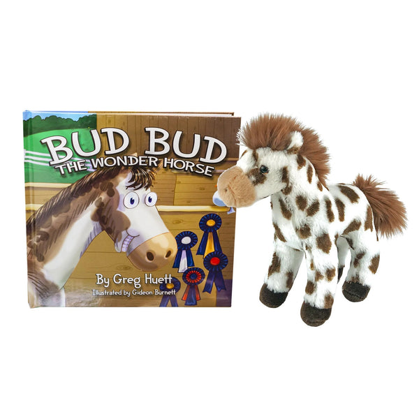 Book Bud Bud & Plush Toy Bud Appaloosa Combo: BCT62 & BCT68