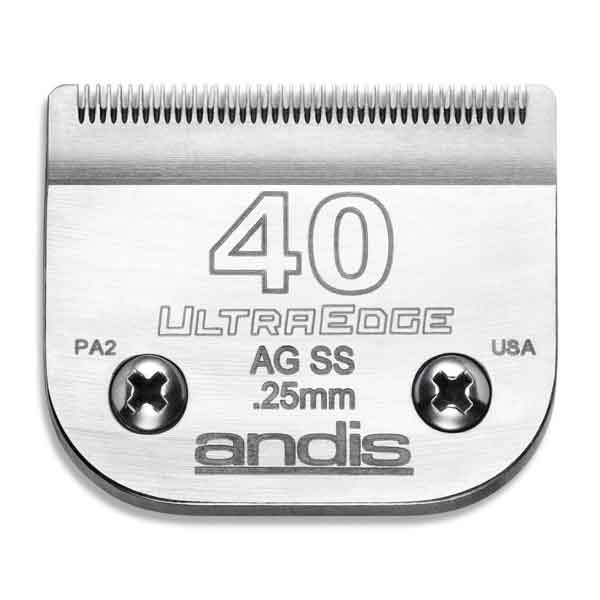 Andis Ultra Edge Size 40 Stainless Steel Clipper Blade