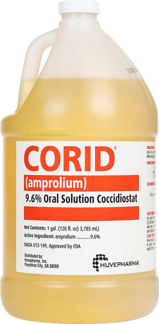 Corid 9.6% Oral Solution : Gallon