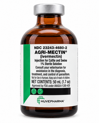 Injectable Agrimectin (Ivermectin) Cattle & Swine Dewormer 50ml