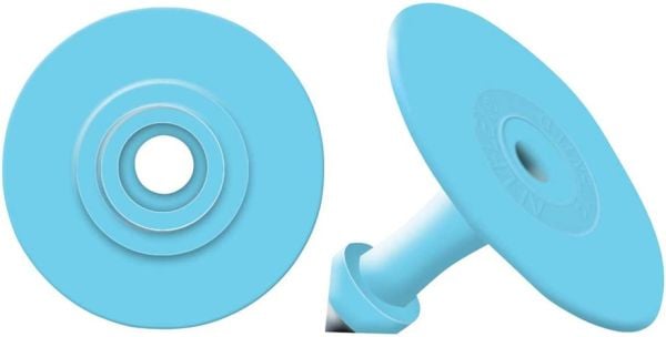 Allflex Global Small Female w/Male Blank 25CT Blue